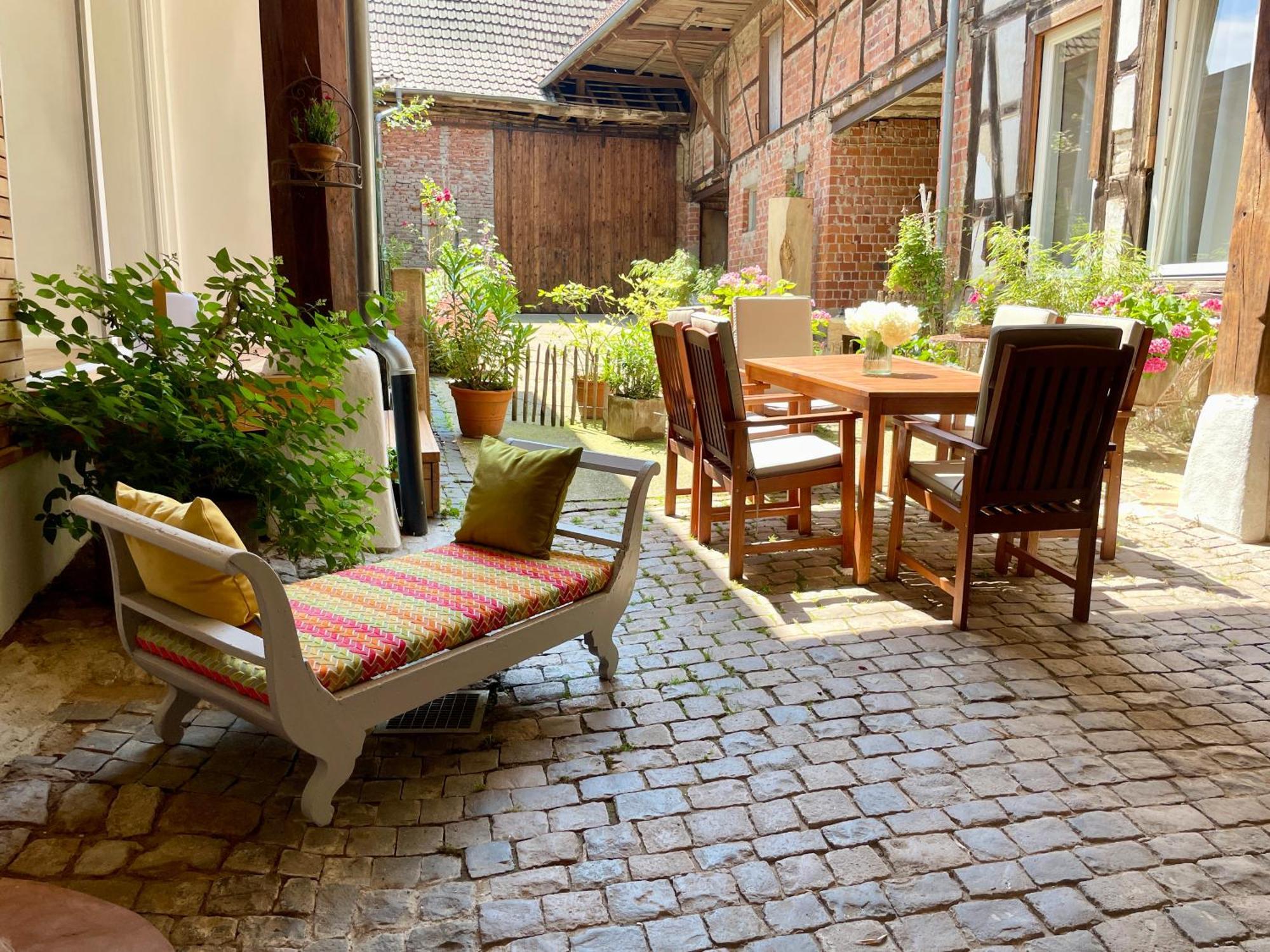 Auszeit - Historisches Ferienhaus In Der Suedpfalz Dierbach Kültér fotó